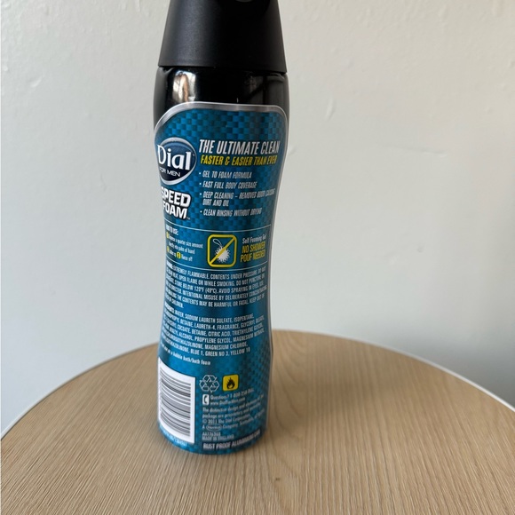 Dial Men SPEED FOAM Body Wash Foaming Gel Arctic Refresh 6.8oz RARE Discontinued - Picture 3 of 3
